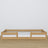 Low Bed Natural Oak – Oak Headboard, Close-up of Wood Quality