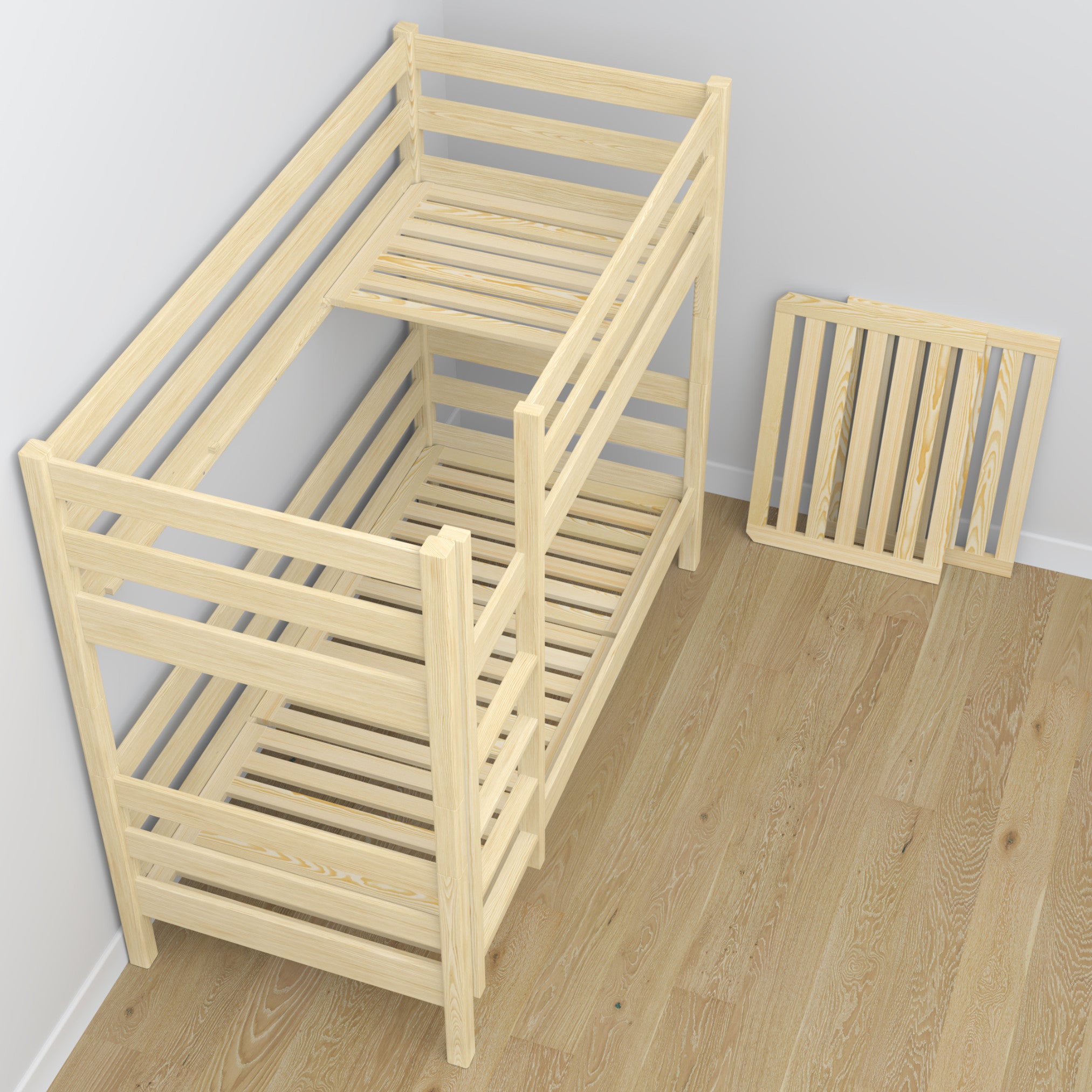 Nizio Home pine slatted base – for bunk beds and loft beds