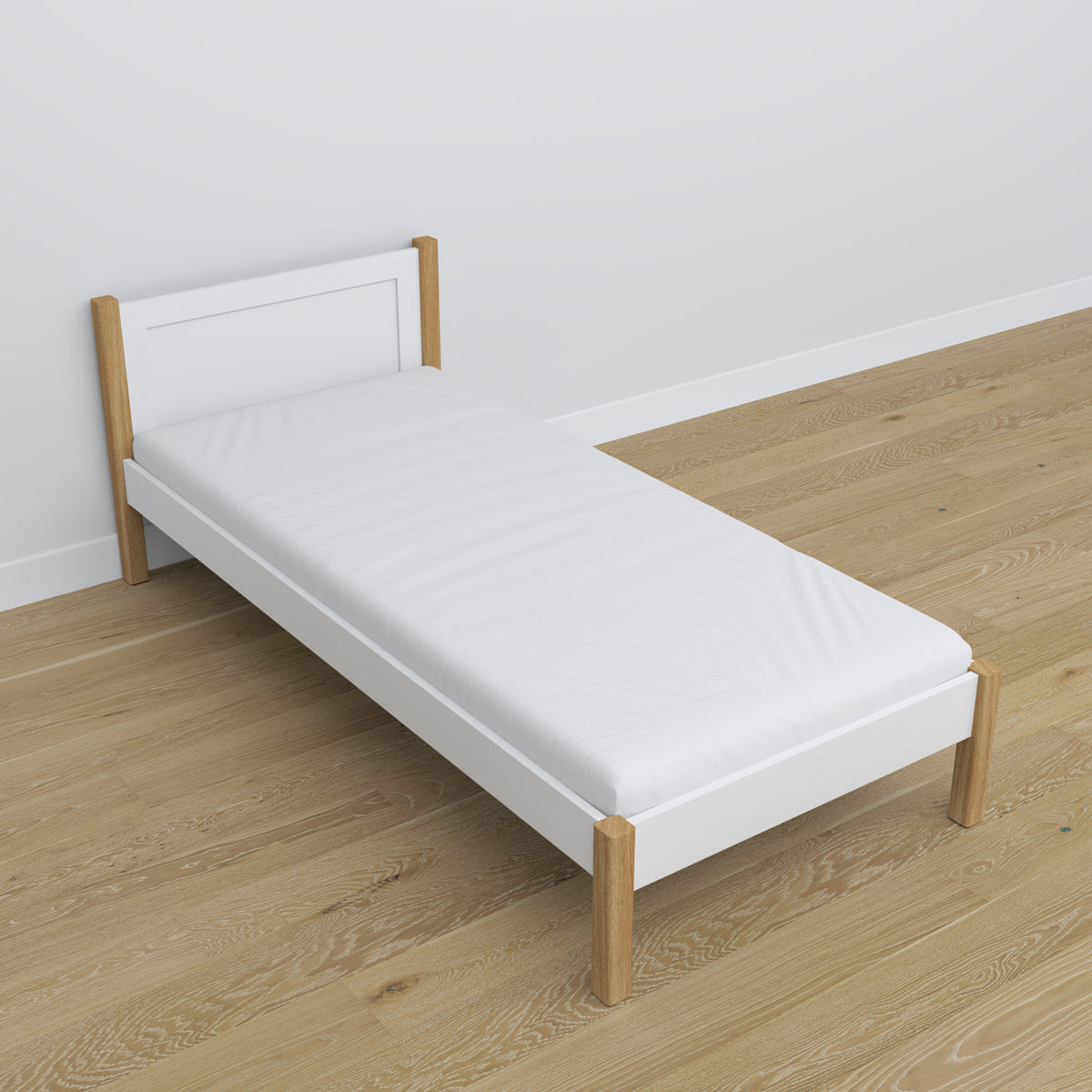 Nizio pine slatted base for single bed – durable support base
