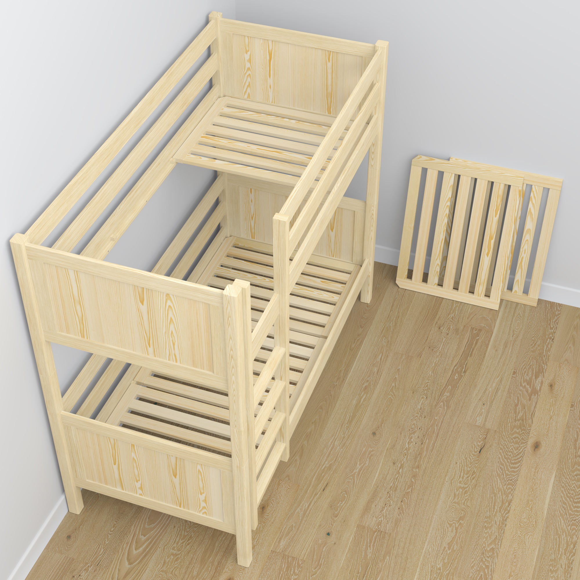 Nizio Home pine slatted base – for bunk beds and loft beds