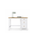 Wooden desk 3S Scandi white / natural oak