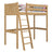 Natural Oak Loft Bed – Children’s Room, Solid Wood, Scandi Style