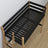 Black and Oak Wooden Loft Bed – Ladder and Joint Details, Nizio Home