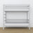 Grey Wooden Bunk Bed – Side View, Nizio Home