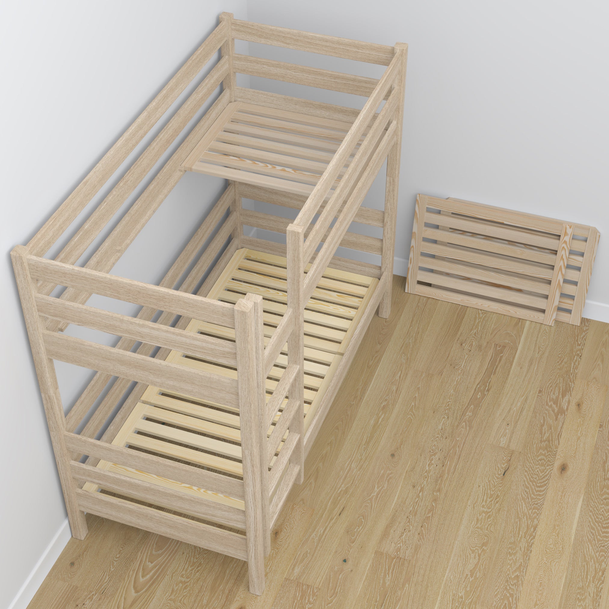 Nizio Home pine slatted base – for bunk beds and loft beds