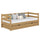 Oak sofa bed with drawer natural oak – child’s room, scandi style Nizio