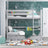 Grey Bunk Bed with Mattress Drawer – Safety Rail, Wooden, Nizio Home