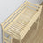 Clear Pine Wooden Loft Bed with Desk – Ladder and Joint Details