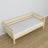 Clear pine sofa bed made of wood – dimensions and diagram, Nizio