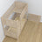 Bleached Oak Bunk Bed – Oak Joinery Joints, Close-up, Nizio Home