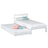 Single bed with mattress drawer N01 wooden in custom RAL/NCS color – solid wood, Nizio