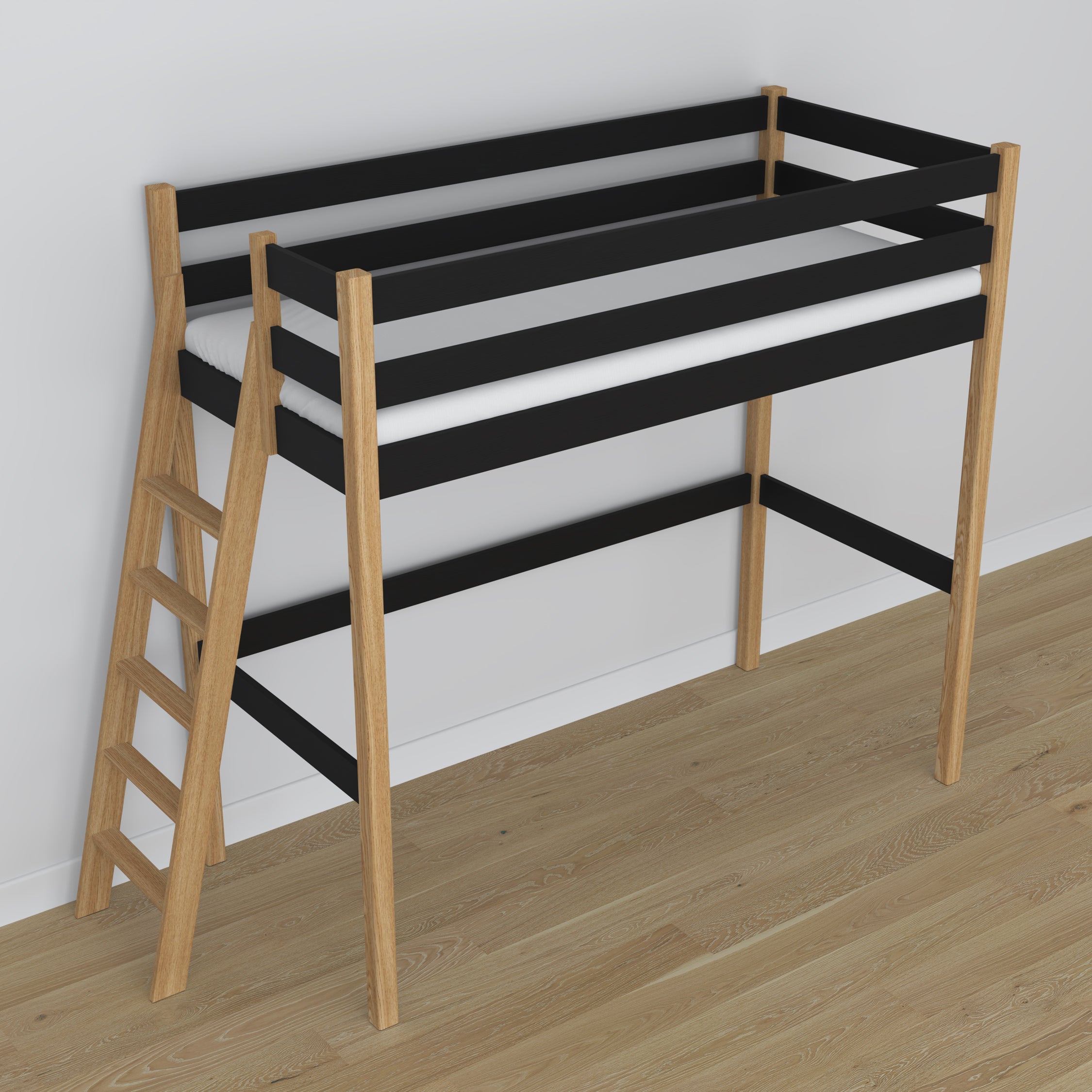 Nizio pine slatted base for loft bed – durable support base