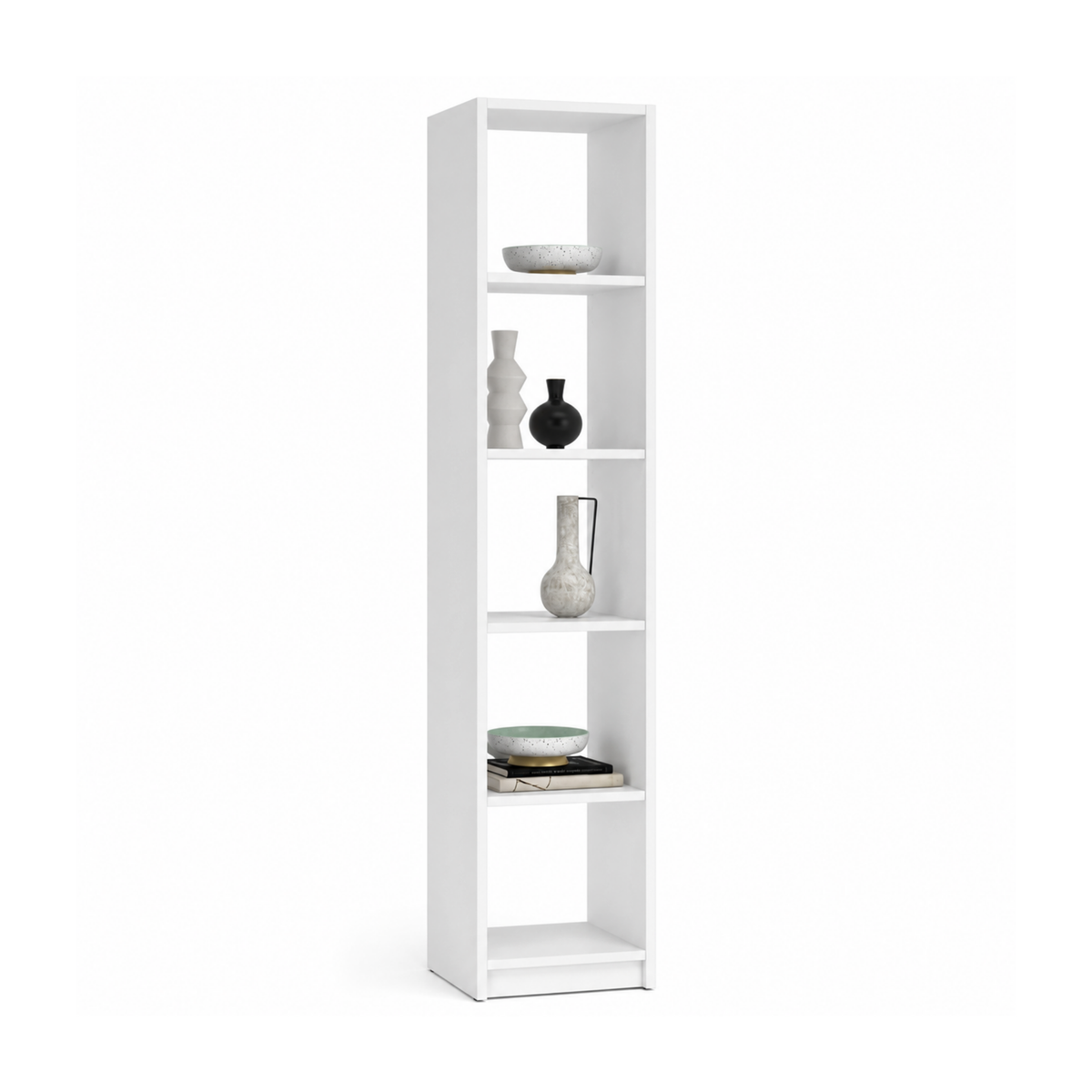 Wooden shelf N01 white