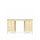 Desk with 6 drawers pine clear pine – office and youth room, scandi