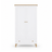 Wooden wardrobe 2D1S Scandi white / natural oak