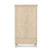Oak wardrobe 2D1S Scandi oak bleached