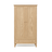 Oak wardrobe 2D1S Scandi oak natural