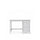 Desk with 3 drawers wooden grey – office and youth room, scandi