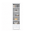 Wooden shelf 1S 57 Scandi white