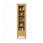 Pine display cabinet 1S 57 Scandi natural pine