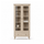 Oak Display Cabinet 1S 90 Scandi bleached oak