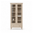 Oak Display Cabinet 1S 90 Scandi bleached oak